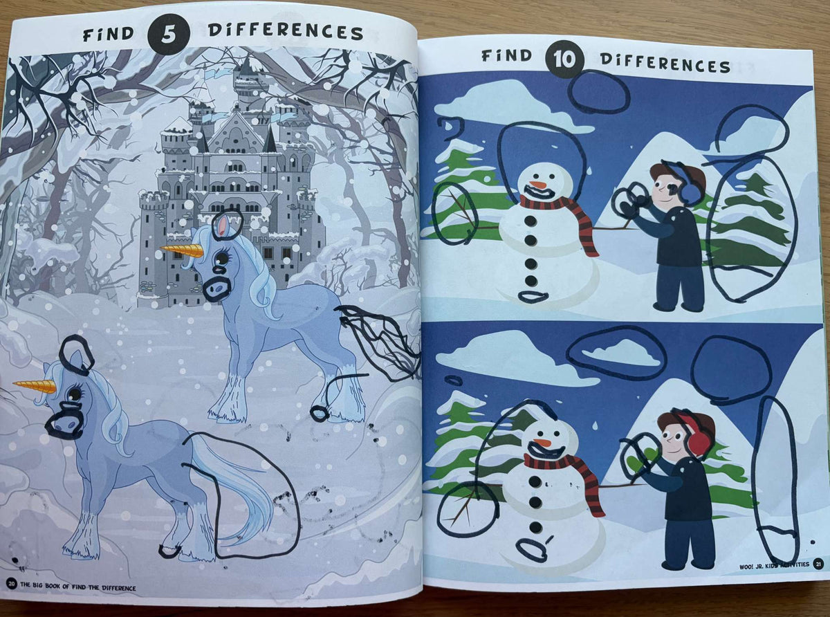 Bundle of Activity Books, $60