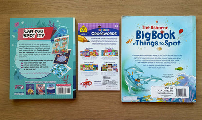 Bundle of Activity Books, $60