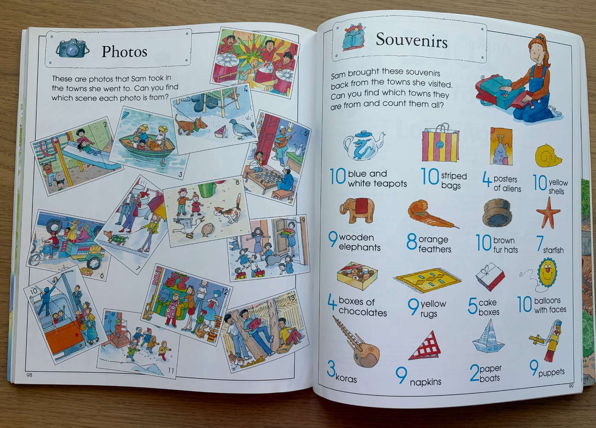 Bundle of Activity Books, $60
