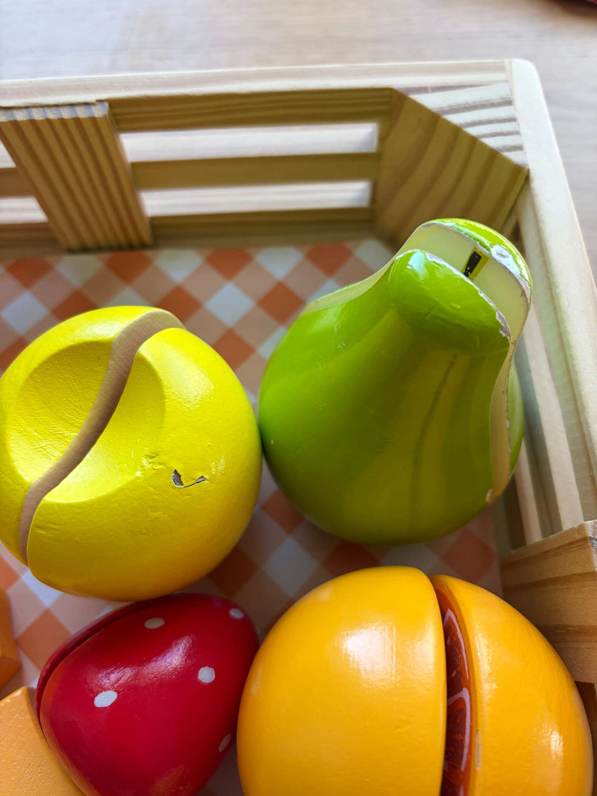 Bundle Wooden Fruits & Veggies, $70