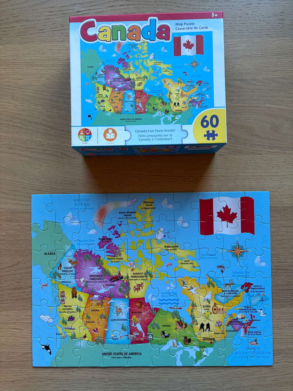 Canada Map Puzzle
