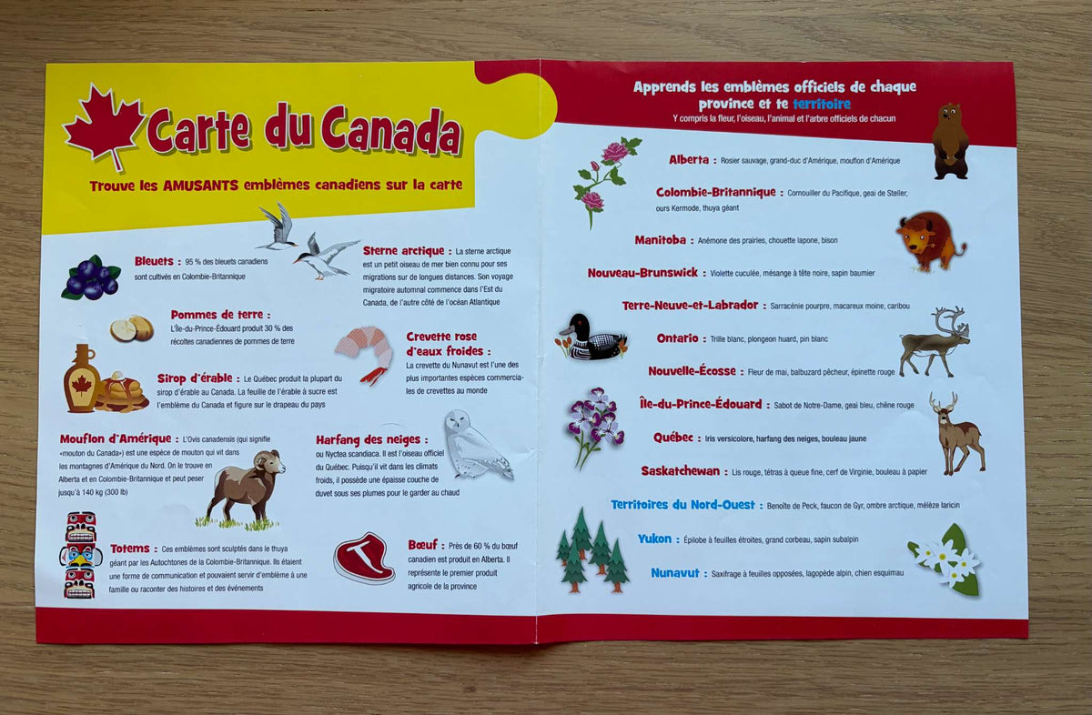 Canada Map Puzzle