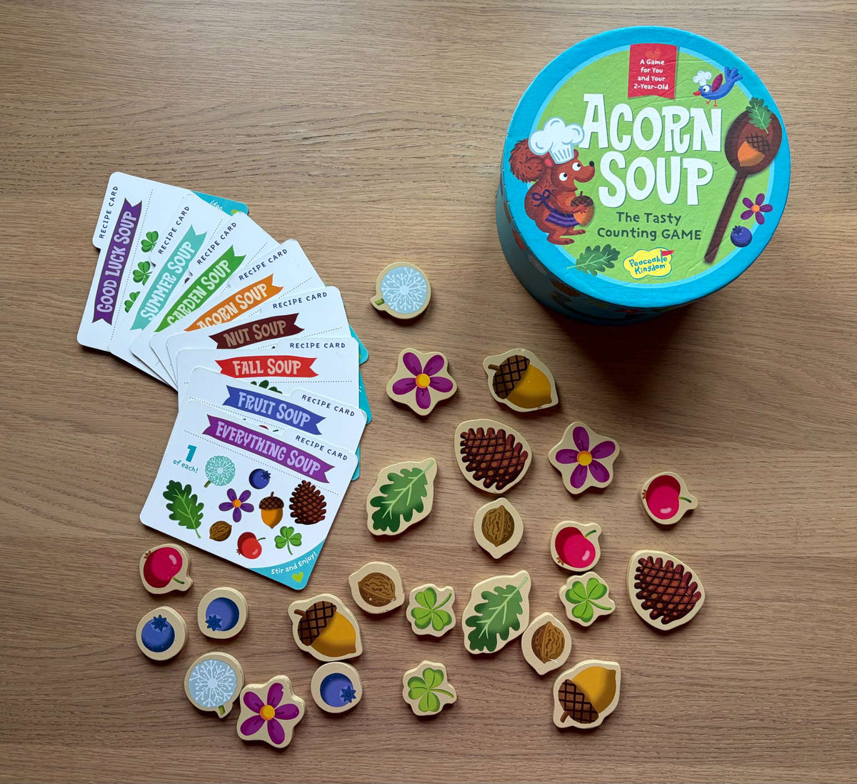 Acorn Soup Counting Game