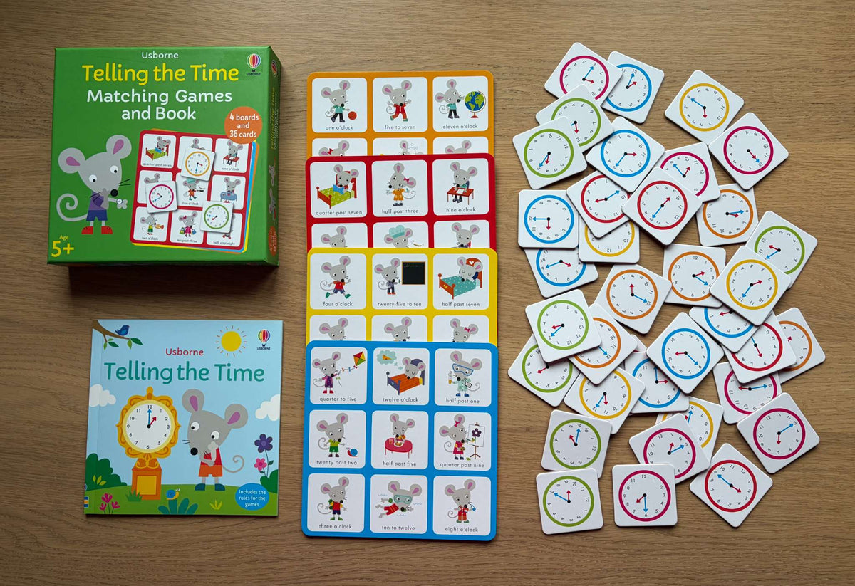 Telling the Time Bingo/Matching Game