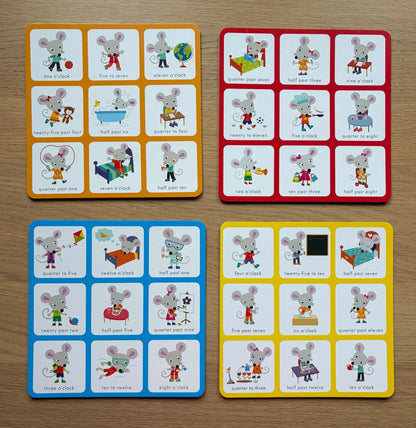 Telling the Time Bingo/Matching Game
