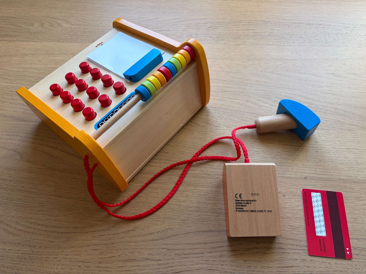 Hape Wooden Cash Register, $60
