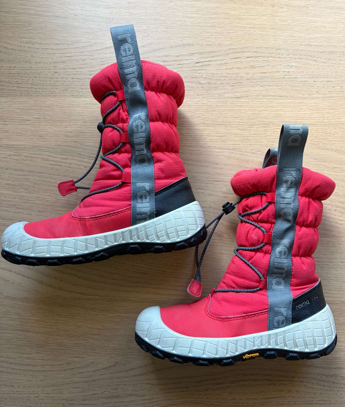 Reima Megapito Red Winter Boots, Size 13-13,5, $160, Shoes 13.5 (Kids:4-8yr)