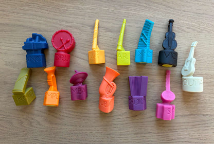 Interactive Orchestra with 13 Musical Instruments, $100