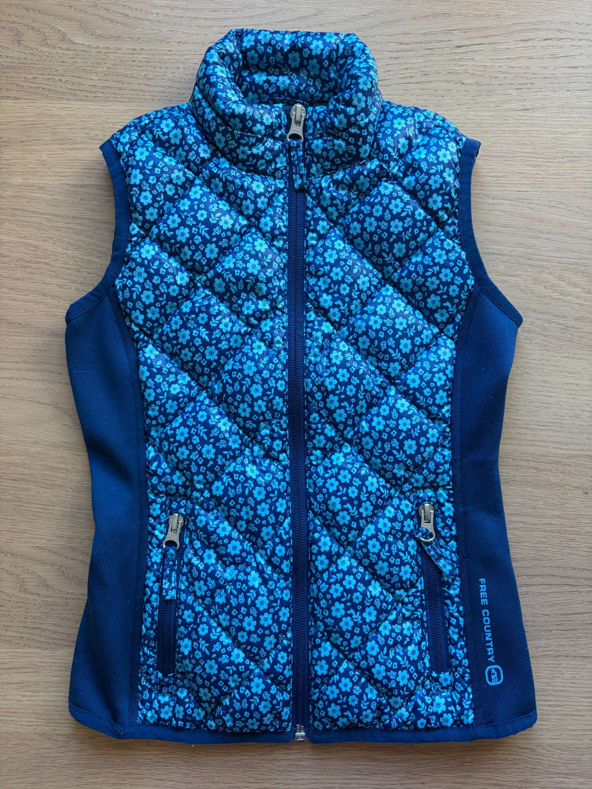 Blue Puffy Vest, Size 4-5, Kids 5/5T
