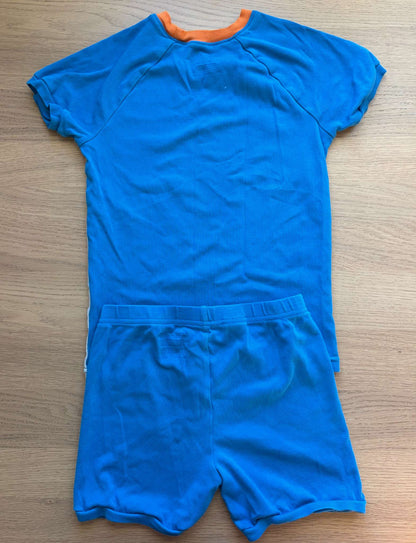 Blue Pajamas Set, Size 7, Kids 7