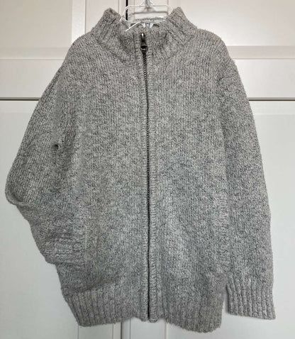 Light grey zip cardigan, Gymboree, Size 4 (XS), Kids 4/4T