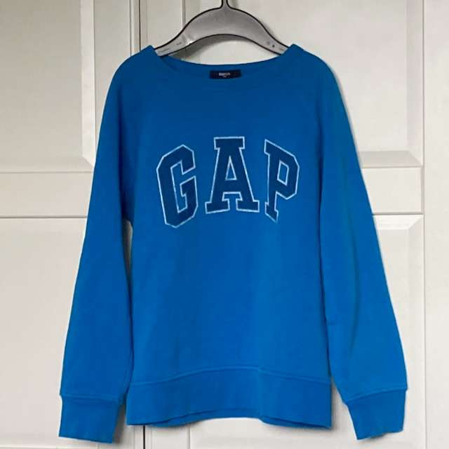 Blue Sweatshirt, Gap size M (8-9), Kids 8