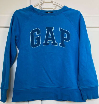 Blue Sweatshirt, Gap size M (8-9), Kids 8
