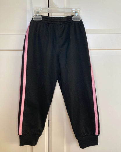 Adidas black & pink girls sweatpants. 3T, Kids 3T