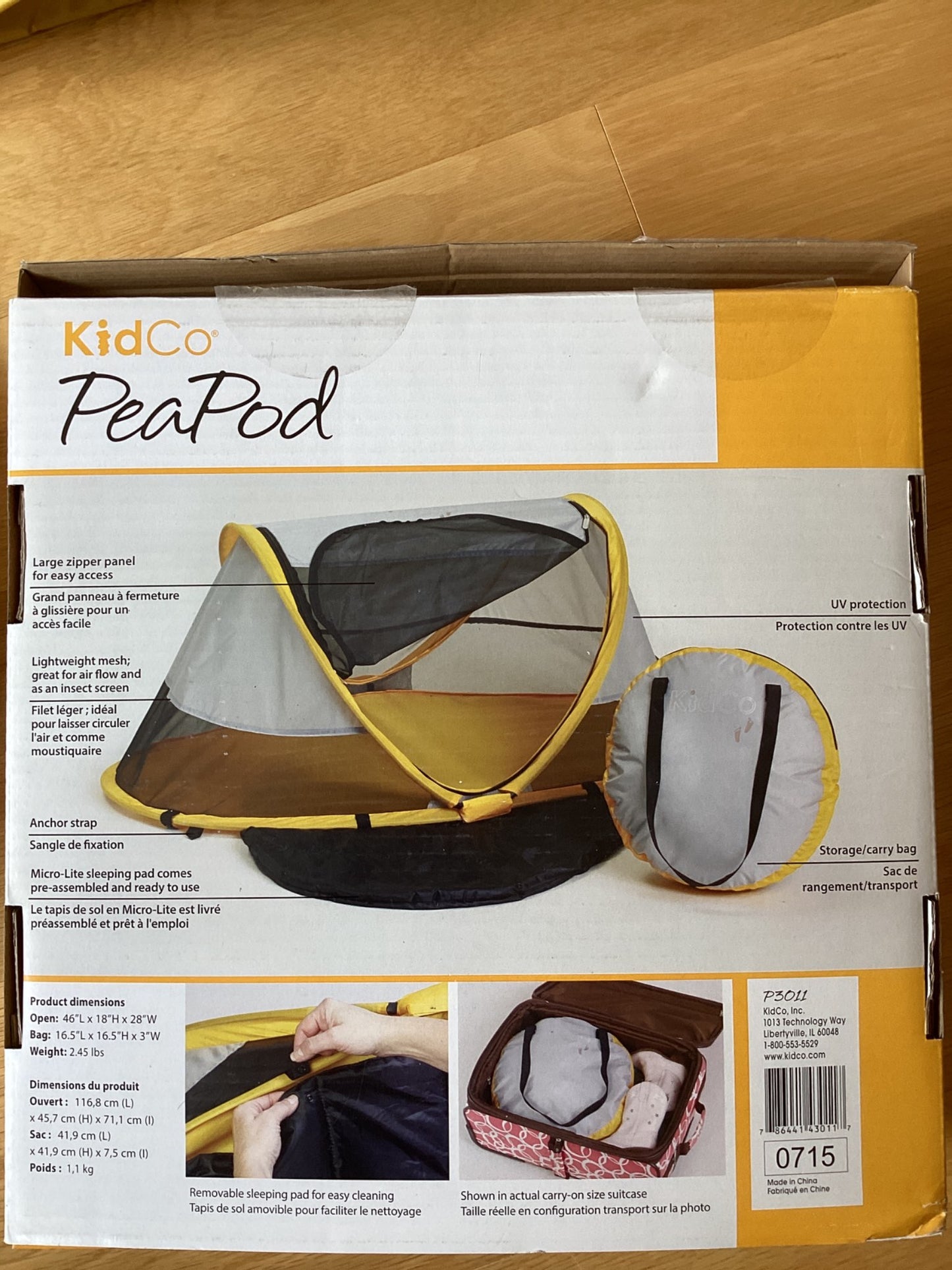 KidCo Peapod EUC, MSRP $80-150