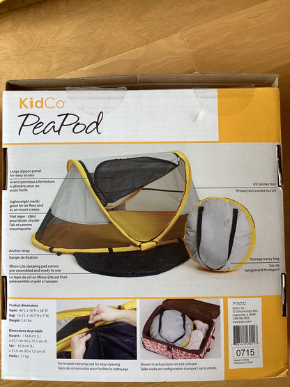 KidCo Peapod EUC, MSRP $80-150