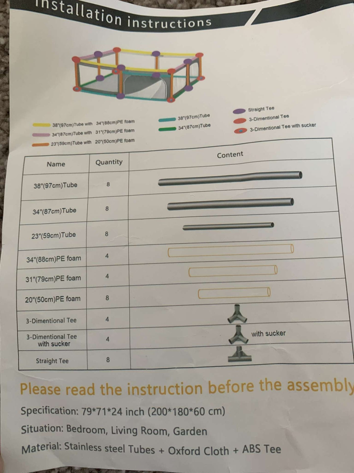 Extra-Large Baby Playpen