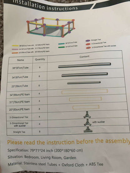 Extra-Large Baby Playpen