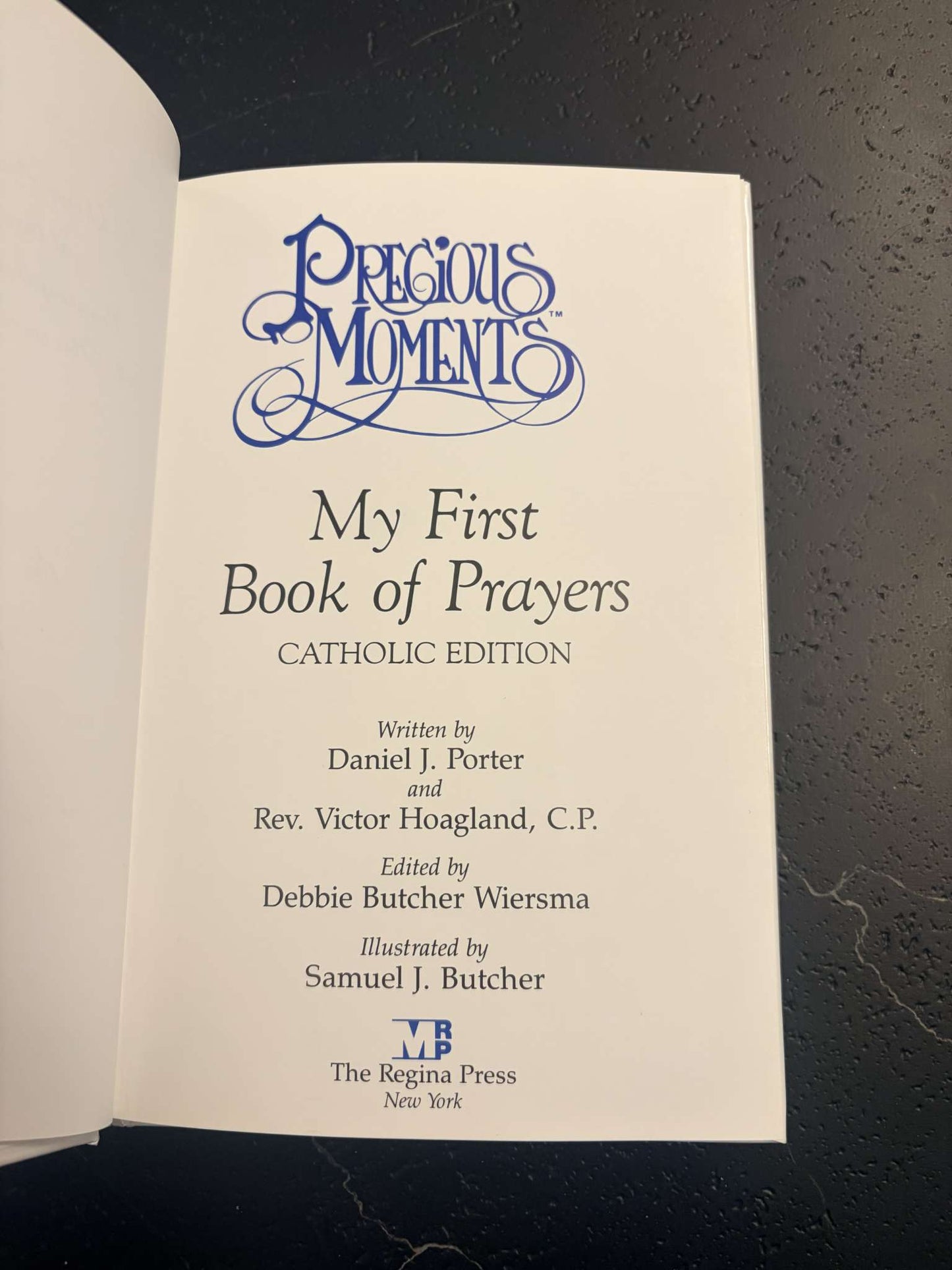 Precious Moments Book of Prayers Catholic Edition, Rememberance of my First Communion - New Unused