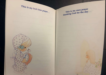 Precious Moments Book of Prayers Catholic Edition, Rememberance of my First Communion - New Unused