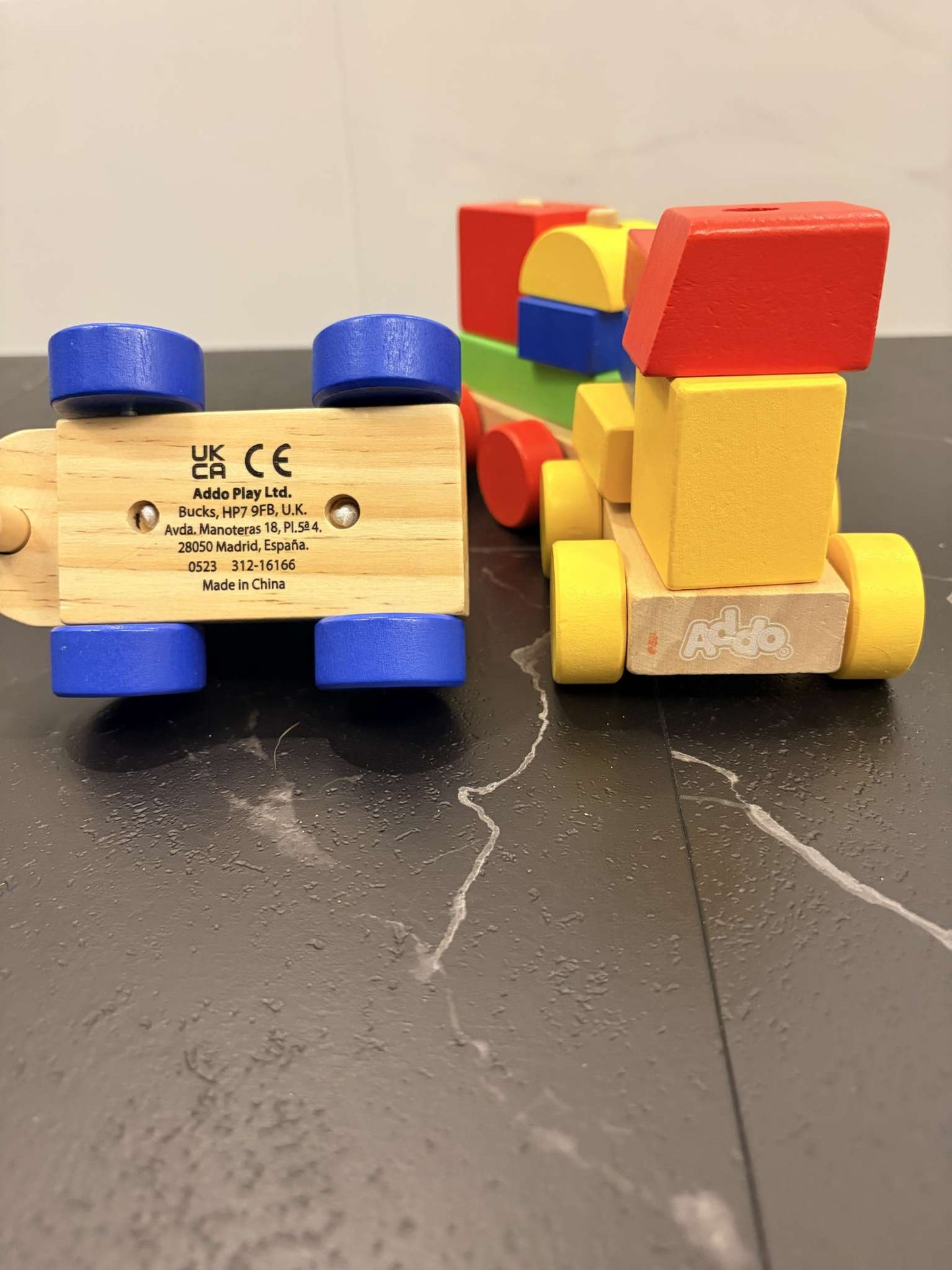 Addo Play Woodlets Stacking Train (Retails new $28)