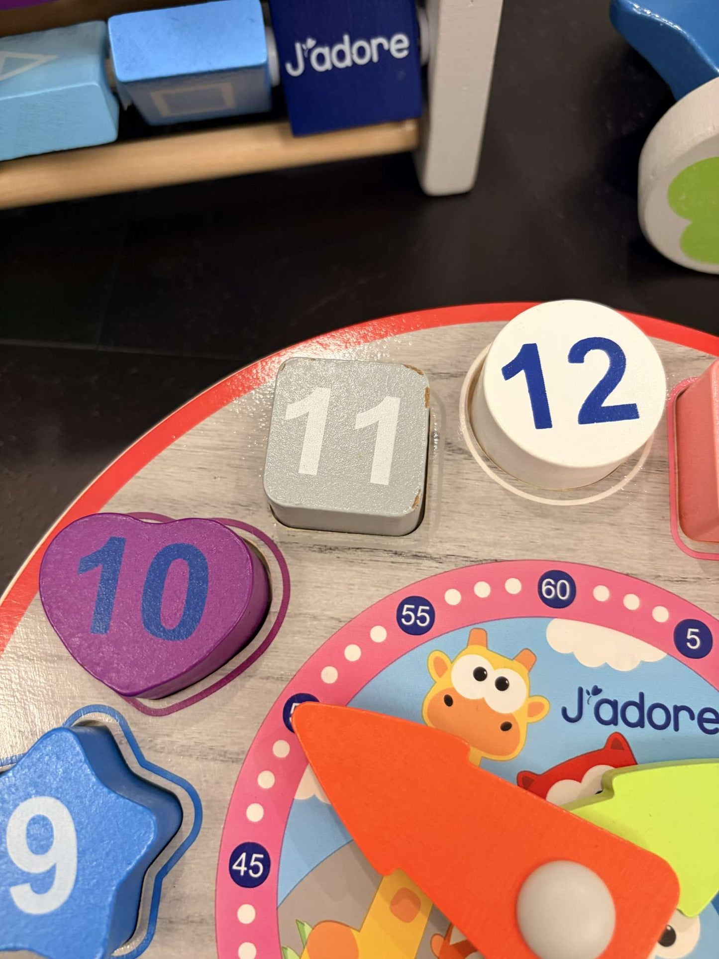 J'Adore 3-in-1 Wooden Toys Baby Gift Set (Retails new $45)