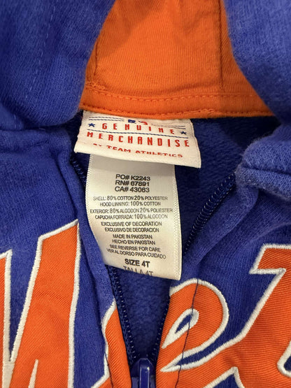 Blue and Orange Athletic Sweaters (Mets and Puma) for Toddler Fit roughly 2T , Kids 2T