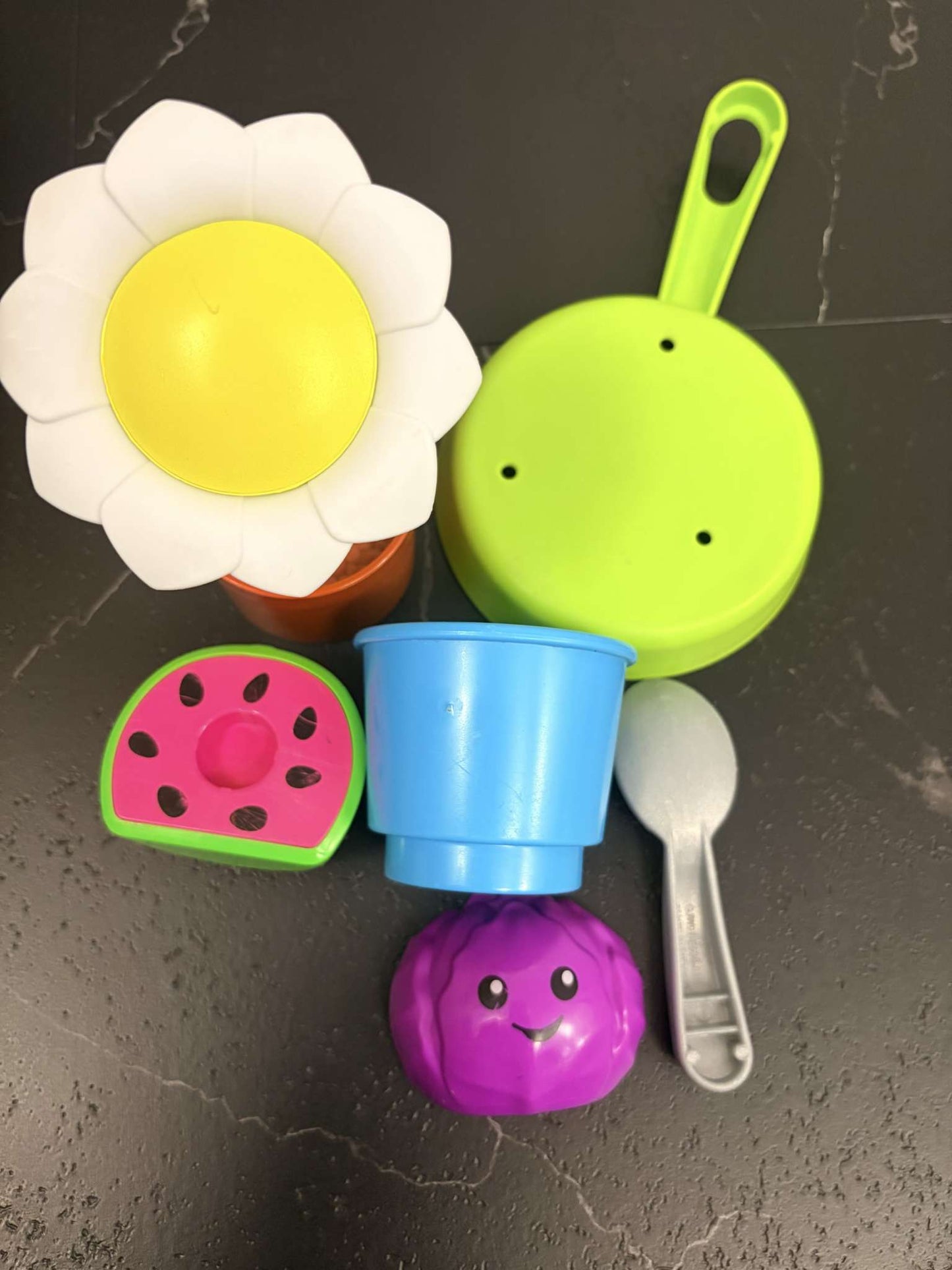 Fisher-Price Laugh & Learn Grow-the-Fun Garden to Kitchen English and French. Retailed new for over $80