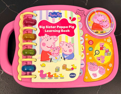 Peppa Pig Big Sister Peppa Pig Learning Book for Toddlers Retails New for $20