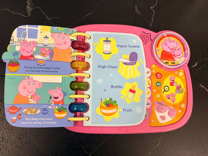 Peppa Pig Big Sister Peppa Pig Learning Book for Toddlers Retails New for $20