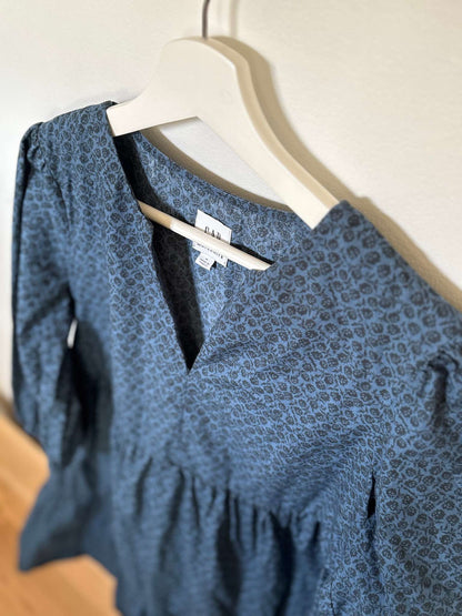 Dark Dusty Blue Dress, Maternity M (8-10)