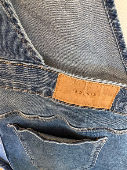 Jean short overalls, Maternity M (8-10)