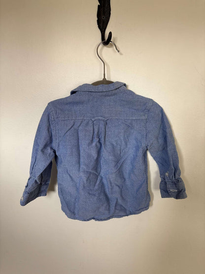 Blue Dress Shirt, Kids 18 Month (12-18M)