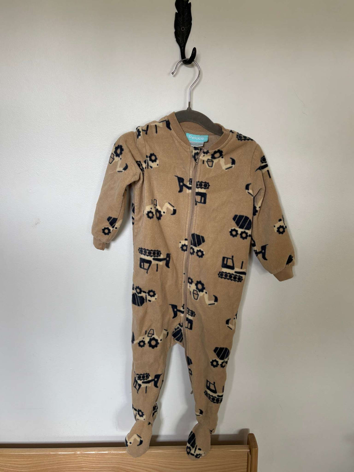 Fleece Pajama Onesie, Kids 18 Month (12-18M)