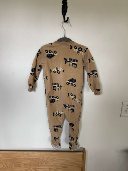 Fleece Pajama Onesie, Kids 18 Month (12-18M)