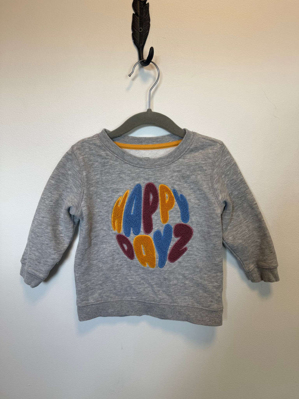 Happy Days Crew Neck Sweatshirt, Kids 24 Month (18-24M)