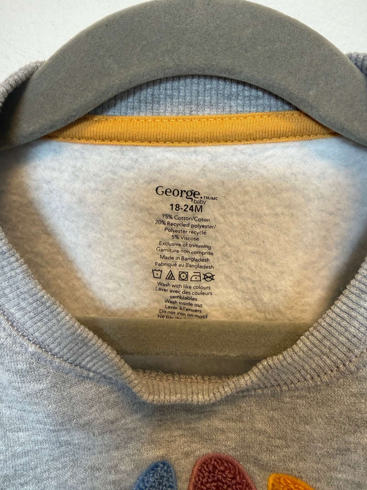 Happy Days Crew Neck Sweatshirt, Kids 24 Month (18-24M)