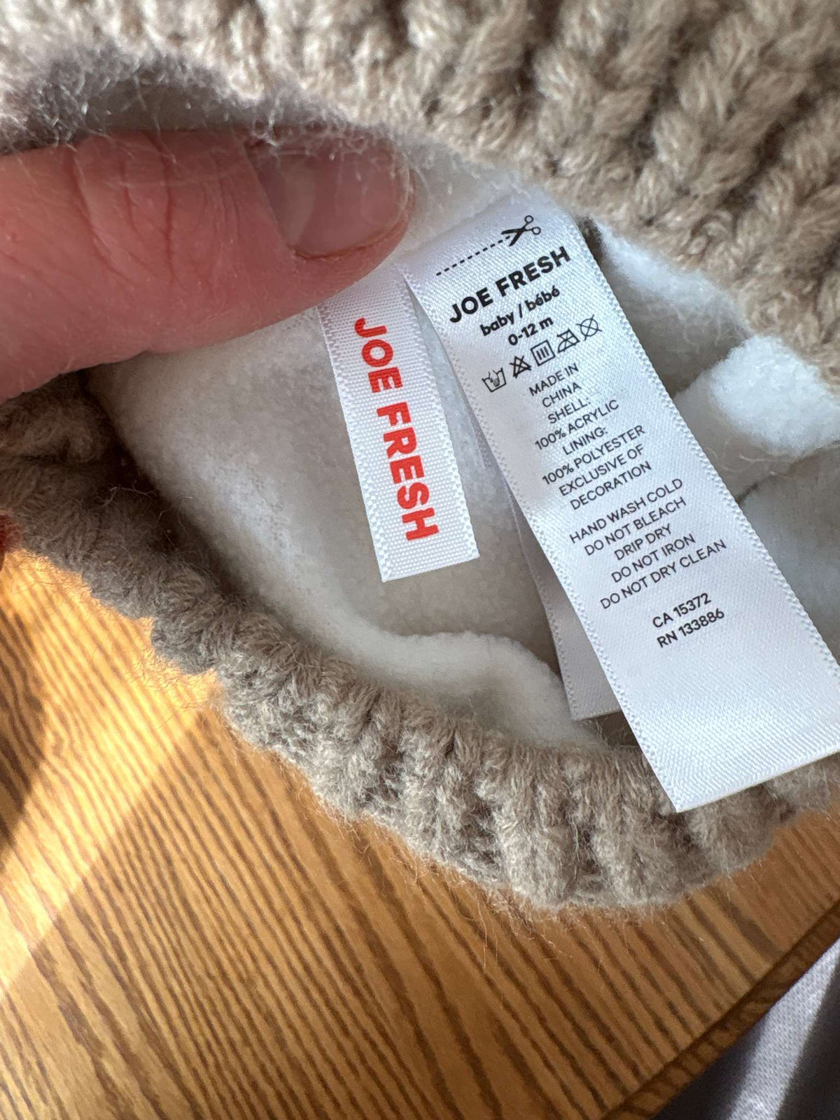 Reindeer Toque, Kids 3 Month (0-3M)
