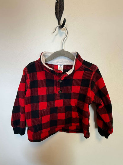 Red Buffalo Plaid Fleece, Kids 24 Month (18-24M)
