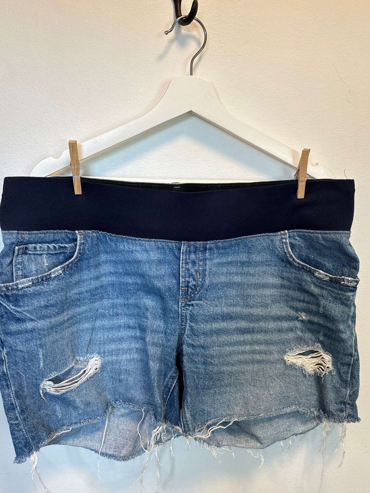 Jean Shorts, Maternity L (12-14)