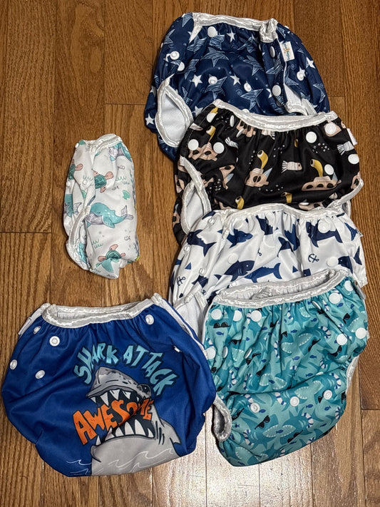 Reusable swim diapers, Kids 2T