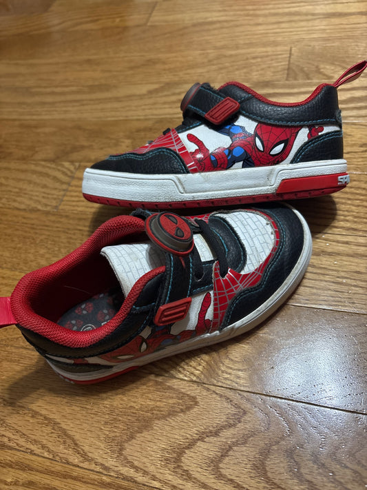 Light-up Spiderman Shoes, Shoes 10 (Toddler:2-4yr)