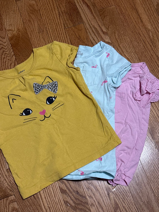3 pack-tshirts, Kids 5/5T (extra small)