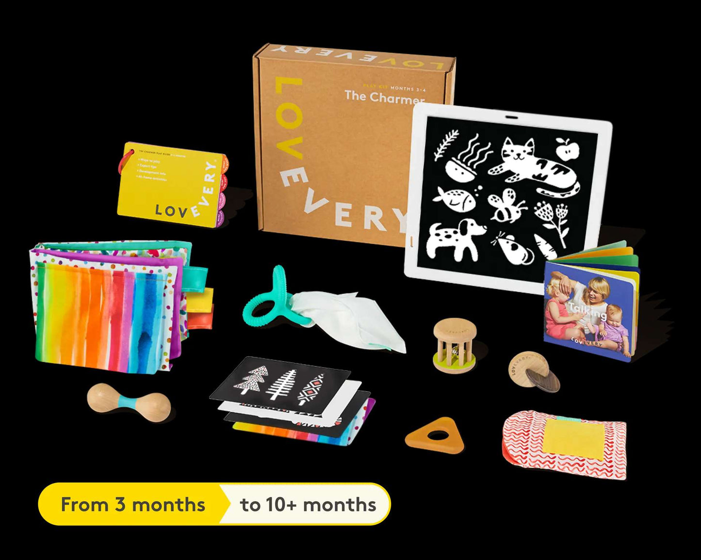 LOVEVERY The Charmer Play Kit | 3-4 Months