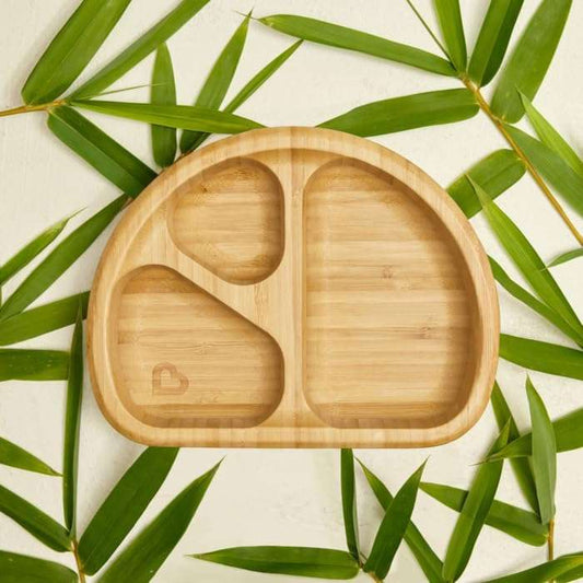 Munchkin Bambou Set - Non-Toxic Bamboo and Food-Grade Silicone, Brown/Mint