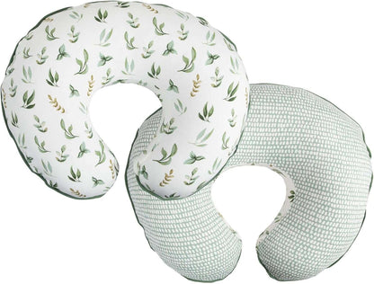 Boppy Nursing Pillow and two pillow covers