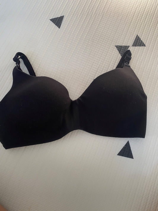 La Vie en Rose Black Nursing Bra , Maternity XL (16-18)