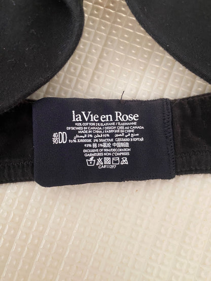 La Vie en Rose Black Nursing Bra , Maternity XL (16-18)
