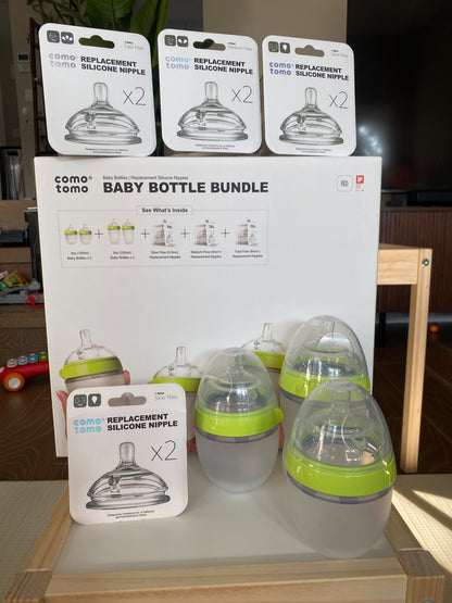 Comotomo Baby Bottle Bundle