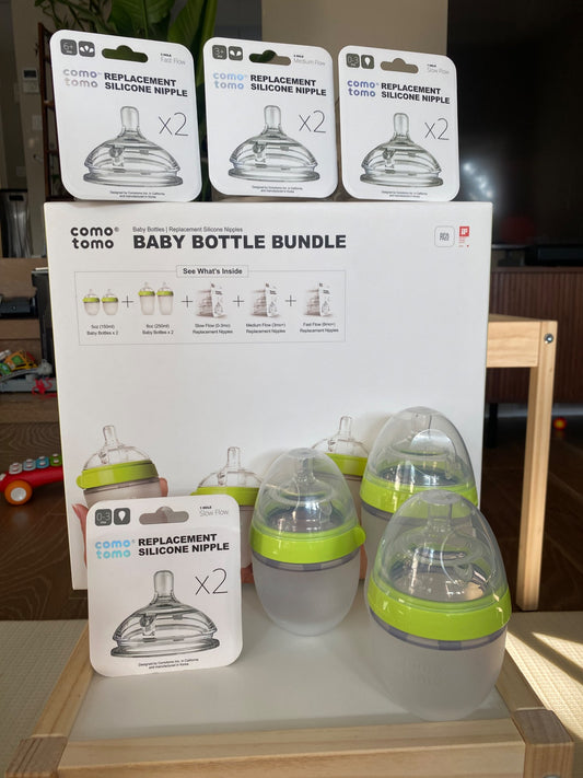 Comotomo Baby Bottle Bundle